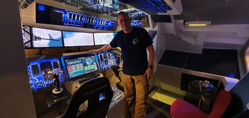 Cockpit - Ansicht der Amicitia, alles neu Cockpit - Ansicht der Amicitia, alles neu