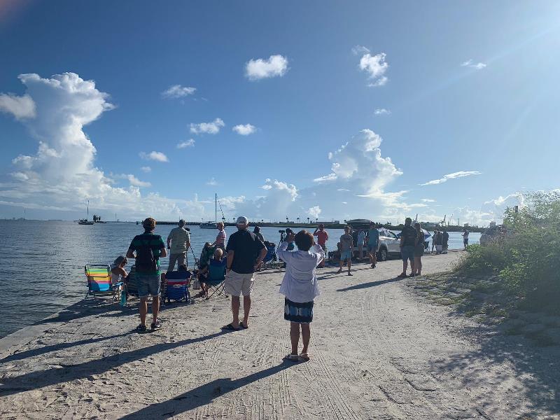 Parkplatz kurz vor der Brücke Route 528 Parkplatz kurz vor der Brücke Route 528